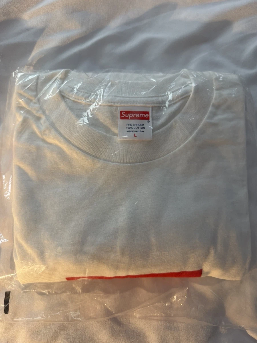 Supreme White T-Shirts for Men for sale | eBay