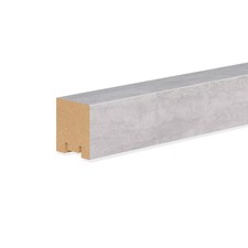 UK Acoustic Cre8 Slatted Room Divider - Concrete Grey, 8 Pack