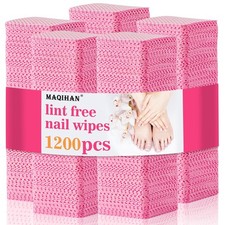 1200 Lint-Free Nail Cleaning Wipes