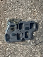 Look Keo Grip 4.5 Degree Float Cleats Grey Look Brand New No Box