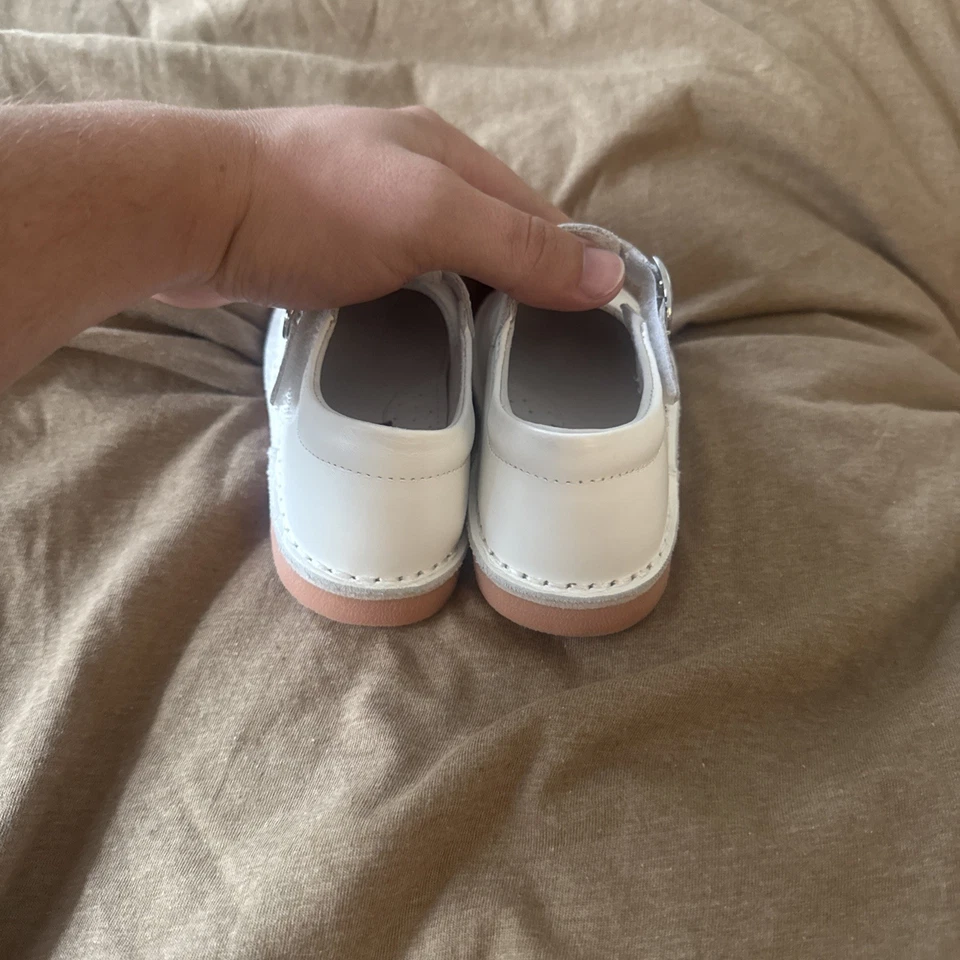 L'amour Joy классический кожаный T-ремень Mary Jane белый ребенка ясельного возраста обуви размер 7 - Изображение 4 из 4
