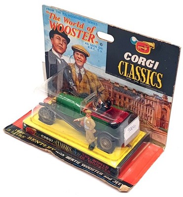 Corgi Original Diecast 9004 - 1927 Bentley 3L + Jeeves & Worcester Figs - grün