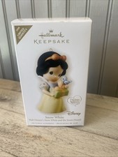 2008 Disney Hallmark Keepsake Snow White Limited Ornament NOS Seven Dwarfs