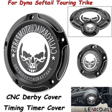 Aluminum Derby Timer Timing Cover Kit For Harley Touring Softail Dyna Low Rider