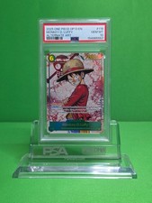 ONE PIECE 2025 CARRYING ON HIS WILL MONKEY.D.LUFFY ALT ART OP13-118 PSA 10
