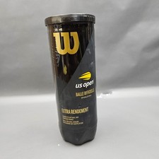Wilson US Open Official Tennis Balls Can Of 3 Yellow Extra Duty Hard Court