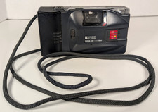 Vintage Ricoh YF-20 Film Camera - 35mm 1:4 Rikenon Lens Flash Power - Works