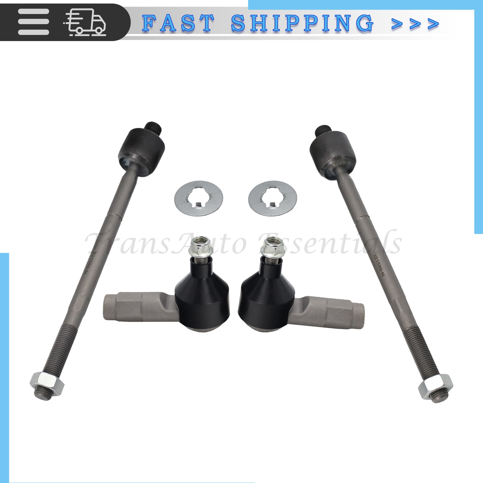Maserati Quattroporte 2003-2012 Right Outer Tie rod ends Set