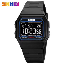 F 91W Classic Digital Resin Strap Watch Stopwatch Chronograph Sport Unisex Men*