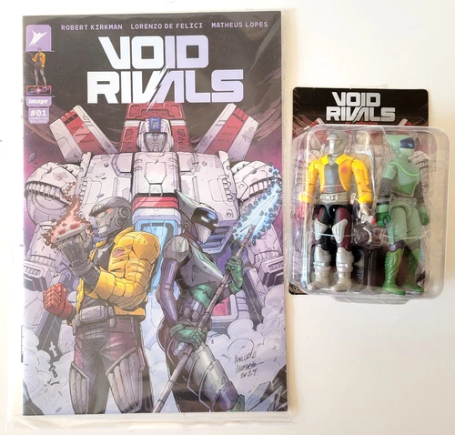 Transformers Void Rivals GI Joe SDCC 2025 Solila / Darak Figures only NEW Hasbro