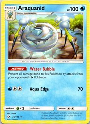 Araquanid 46/149 Sun & Moon Base Set Uncommon