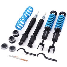Gewindefahrwerk Kit Komplett for Audi A6 C6 A6L 2005-2011 Höhenverstellbar.