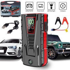 99800mAh Car Jump Starter Kit Bank Power Pack Battery Charger Rechargeable Torch