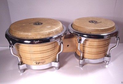 LP Latin Percussion Generation II Professional Bongo Drums, M. Comen