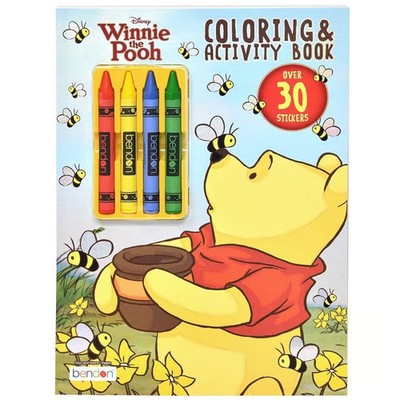 UPD Inc.,  Disney Winnie the Pooh Coloring & Activity Book with Crayons