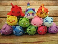 APHMAU MeeMeows Plush lot of 12 Cats Kitties 7.5 "