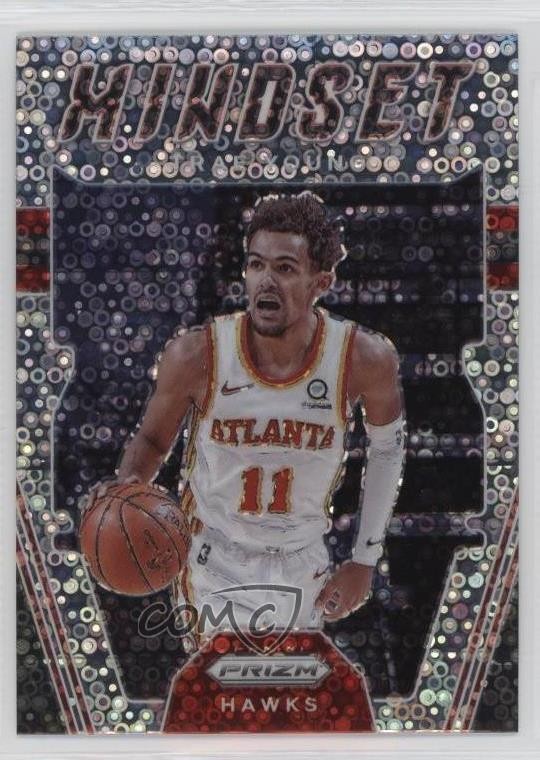 2021-22 Panini Prizm Mindset Fast Break Prizm Trae Young #12 1b20
