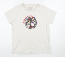 Difuzed Men’s Mario Kart T-Shirt White S Retro Style
