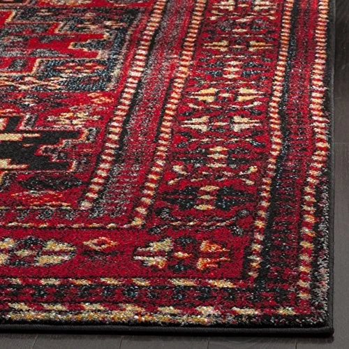  Vintage Hamadan Collection Runner Rug - 2'3" x 6', Red & Multi, Oriental  - Image 4 of 4