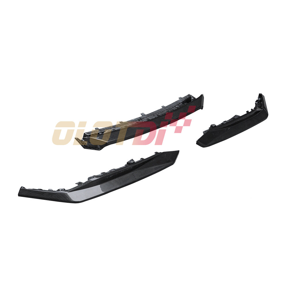 Dry Carbon Fiber Front Bumper Lip Chin Spoiler For 2020UP Audi R8 P Style