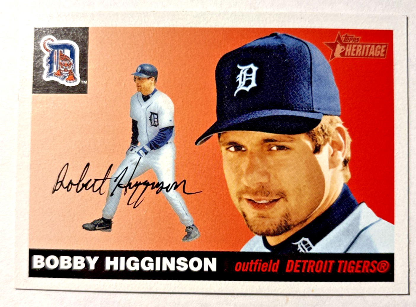2004 Topps Heritage - Bobby Higginson #335