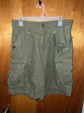 olive green cargo shorts