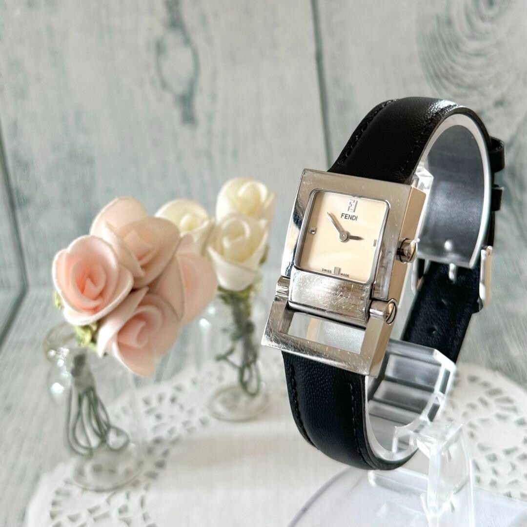 FENDI Watch 5200L Square Rare Used From Japan Check description | eBay