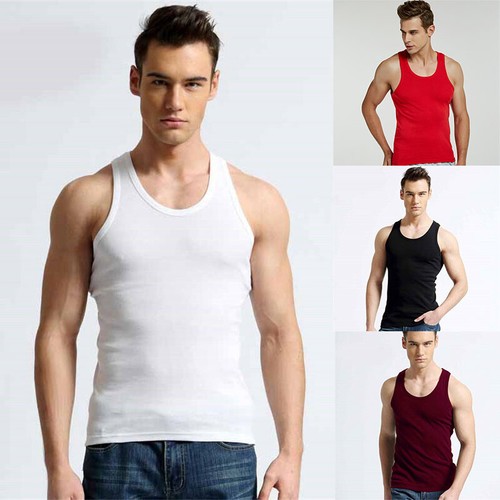 cotton men's vest