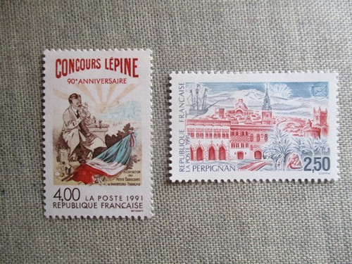 France, Scott# 2256-2257, MNH