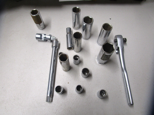Craftsman Ratchet V 13785 Quick Release 3/8 Extension 17 Piece Lot