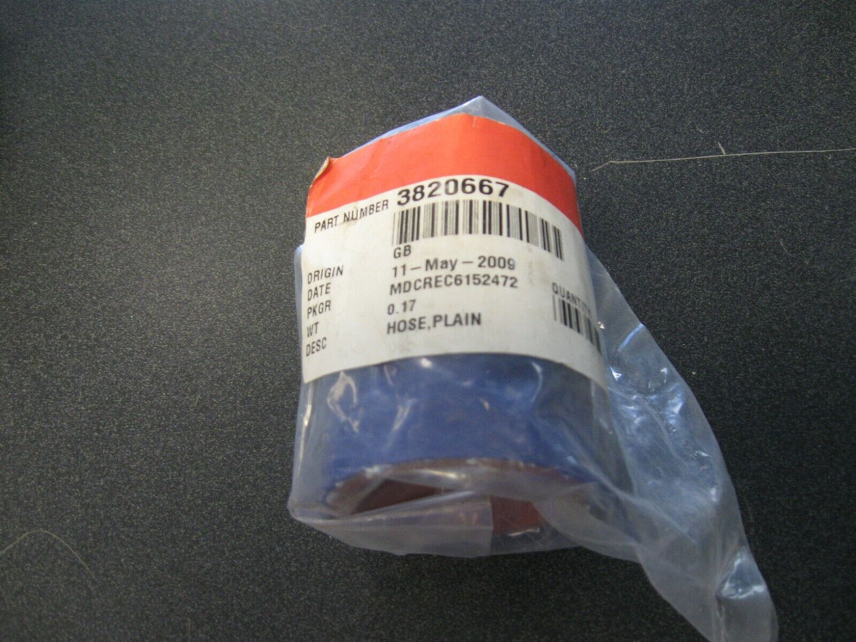 NEW GENUINE OEM Cummins 3820667 Plain Hose Blue For Thermostat  