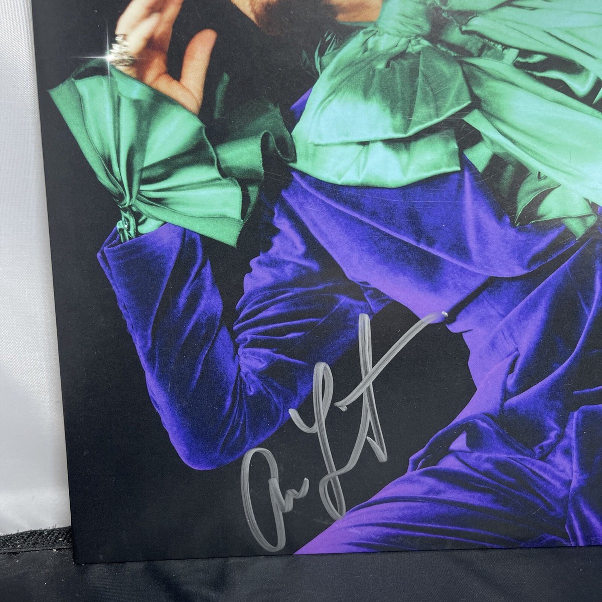 Adam Lambert Signed Velvet Vinyl Limited Edition 2 Colored Albums