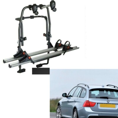 FAHRRADTRÄGER HINTEN STAND UP 2 SCHIENEN BMW 3ER TOURING E91 BJ 2007 3 FAHRRÄDER