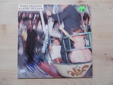 Wolf Maahn Autogramm signed LP-Cover "Kleine Helden" Vinyl