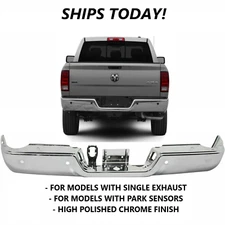 NEW Rear Bumper For 2009-2018 Ram 1500 2010-2012 RAM 2500 3500 SHIPS TODAY