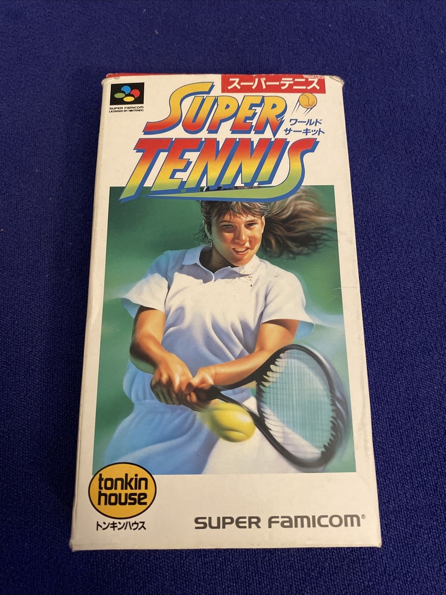 Super Tennis (Super Famicom SFC SNES) Japan Import Complete Super Tennis (Super Famicom SFC SNES) Japan Import Complete