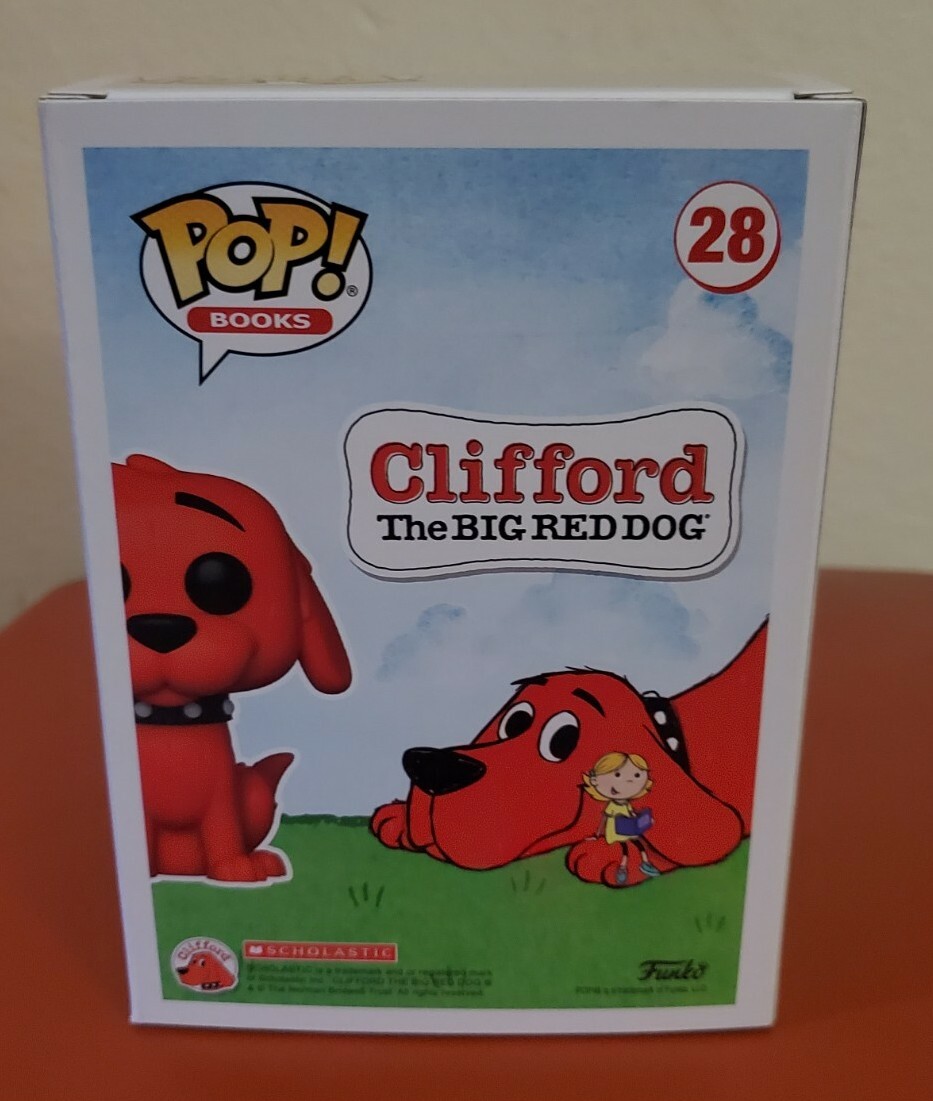 Funko Pop! Clifford The Big Red Dog - Flocked Collectible Figure