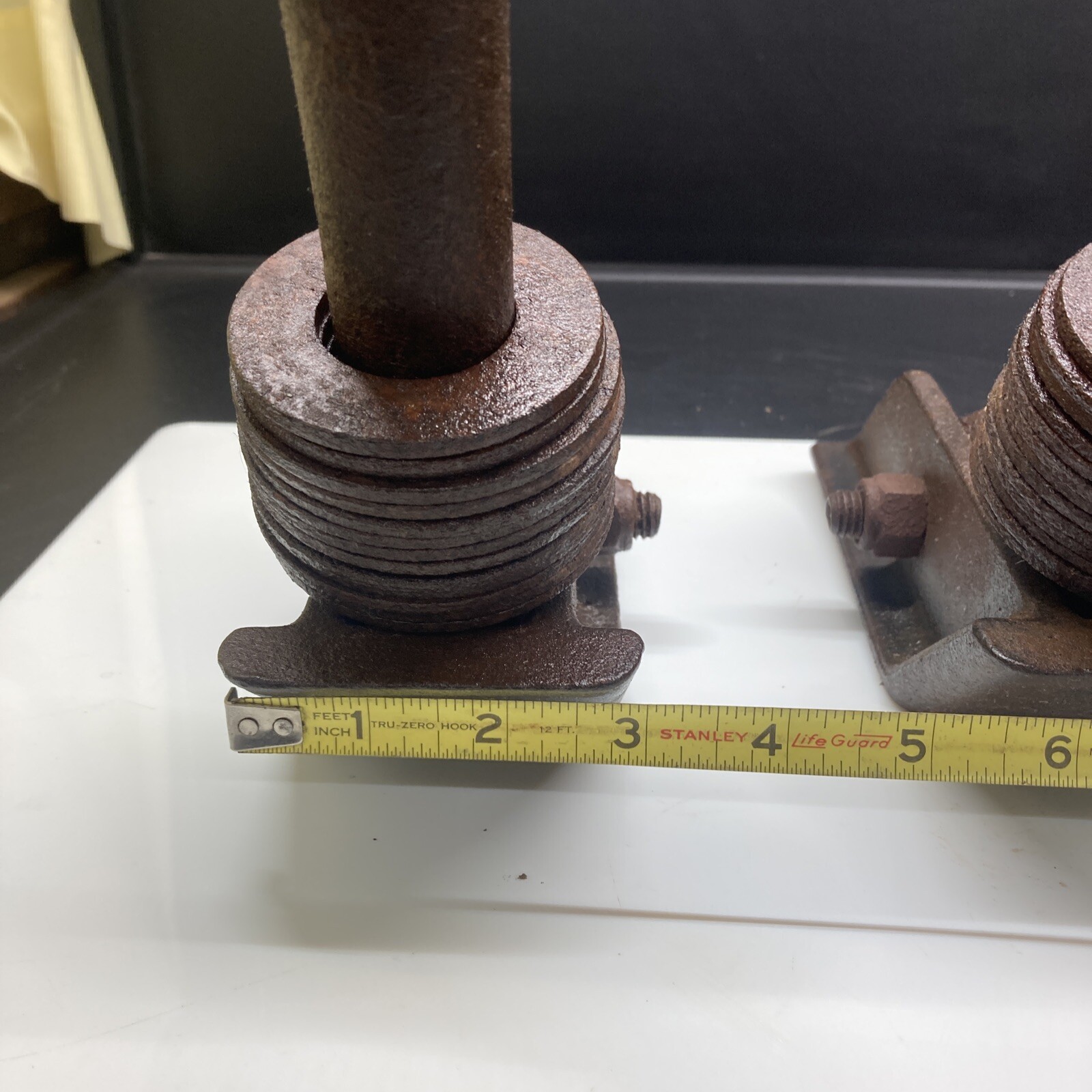 Pair of Heavy Duty Snow Plow Skid Shoes Used eBay