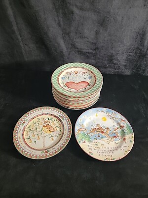 Salad Plate 222 Fifth Christmas Dishes 222 Fifth Holiday Wishes 12