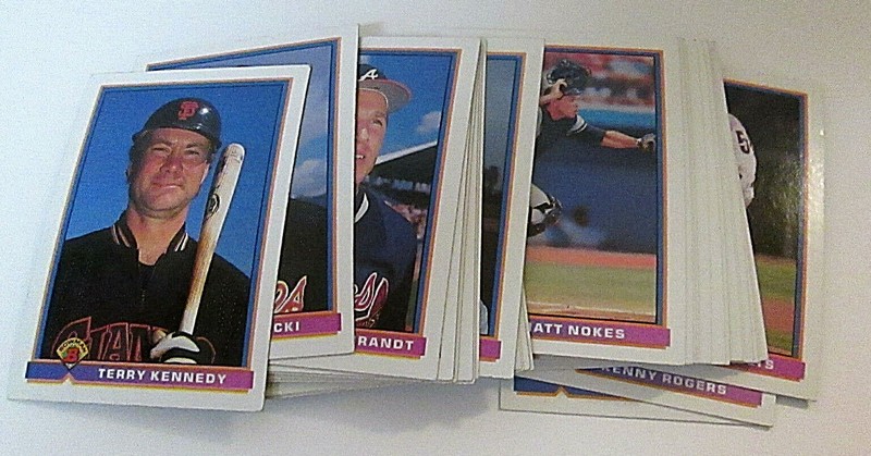 ASST. Random Lot of 36 Bowman Baseball Cards All from 1991 Read Descpt RESELLERS