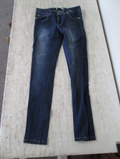 Girls Levi's 710 Denim Jeans, Super Skinny, 14 Reg Adjustable Waist, GUC