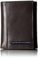 Tommy Hilfiger Mens Cambridge Trifold Wallet, Brown, One Size Tommy Hilfiger Mens Cambridge Trifold Wallet, Brown, One Size