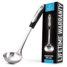 Zulay Stainless Steel Soup Ladle
