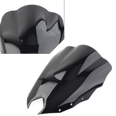 Windscreen Windshield Screen ABS Black for YAMAHA FZ-6R 2009-2015 Motorcycle US
