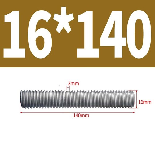A2 Stainless Steel Threaded Rod Full Thread Studding Bar M10 M12 M14 M16 M18 M20 - Picture 92 of 133