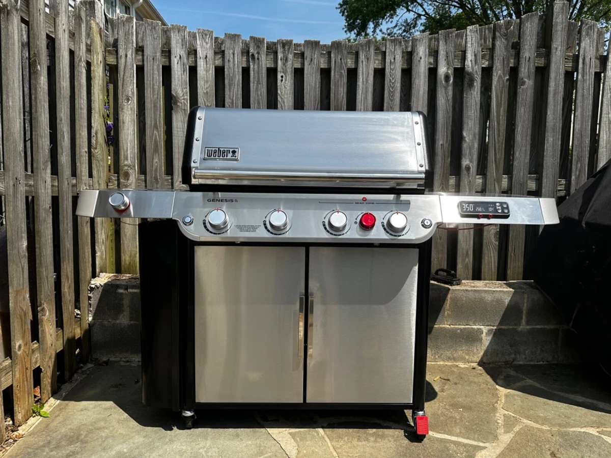 BRAND NEW-Weber Genesis SPX-435 Smart NATURAL GAS Grill Stainless Steel