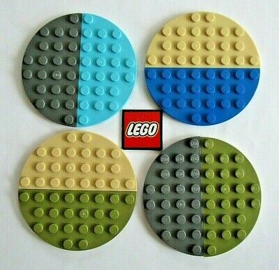 Lego 22888 Plate Half Circle Round 4x8 Select Colour Pack of 4 