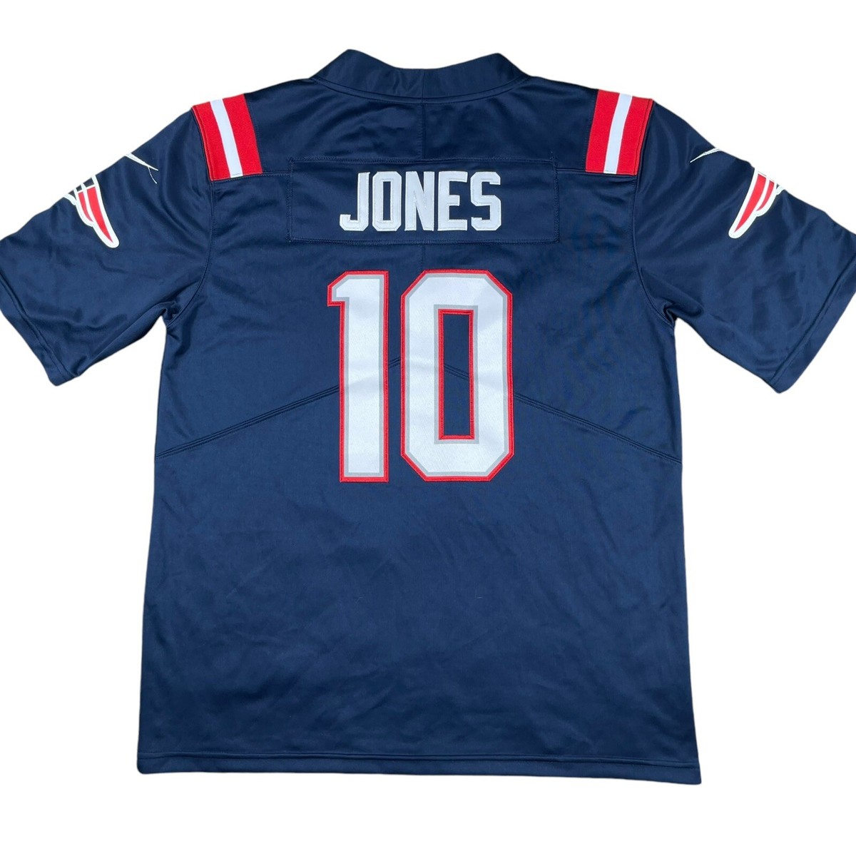 Nike On Field NFL New England Patriots Jersey 10 Mac Jones Jersey