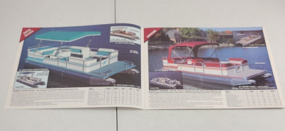 Vintage 1992 Kennedy Octagon Pontoon Boats Sales Brochure