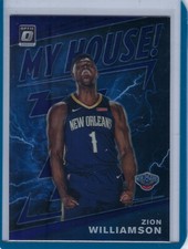 2019-20 Donruss Optic My House Purple #15 ZION WILLIAMSON - ROOKIE CARD!!!